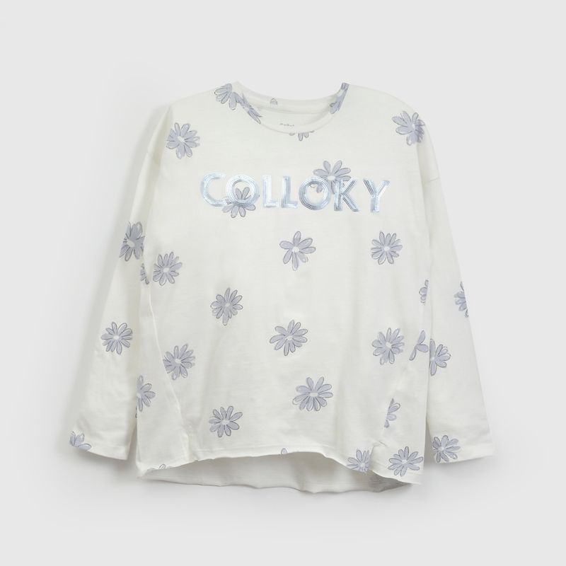 COLLOKY - Polera Niña Blanco  57303 Colloky 