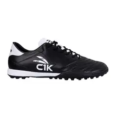 CACIQUE - Zapatillas Baby Futbol Turf Negro Blanco Finta Cac1ke
