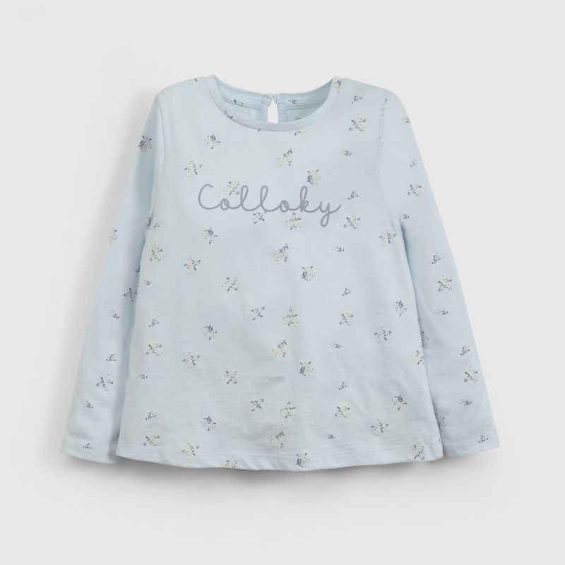 COLLOKY - Polera Bebé niña Celeste 57306 Colloky 