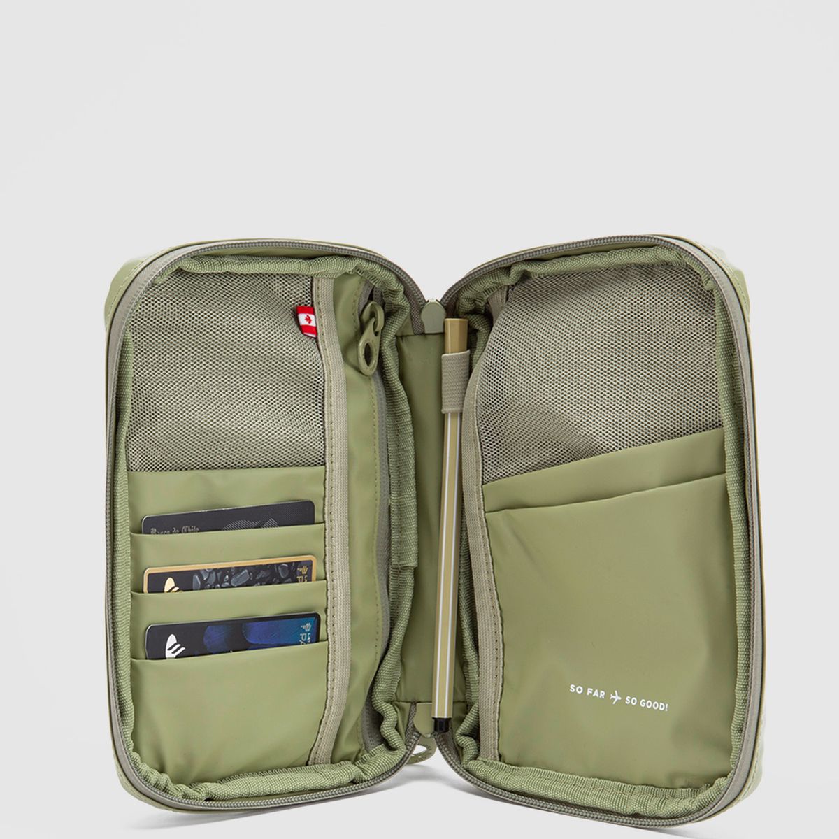 BUBBA - Porta Pasaportes Travel Ripstop Olive Bubba Essentials
