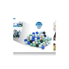 GENERICO - CANICAS 50 PCS 16 MM