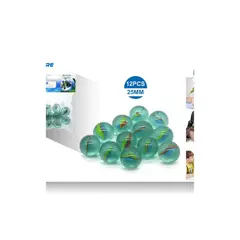 GENERICO - CANICAS 12 PCS 25 MM