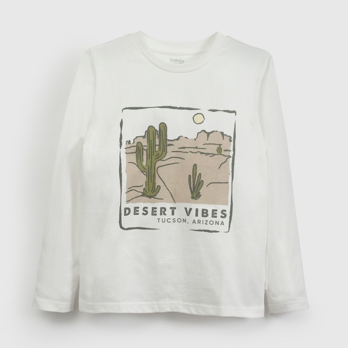 COLLOKY - Polera Niño Blanco  57315 Colloky