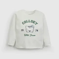 COLLOKY - Polera Bebé niño Blanco 57316