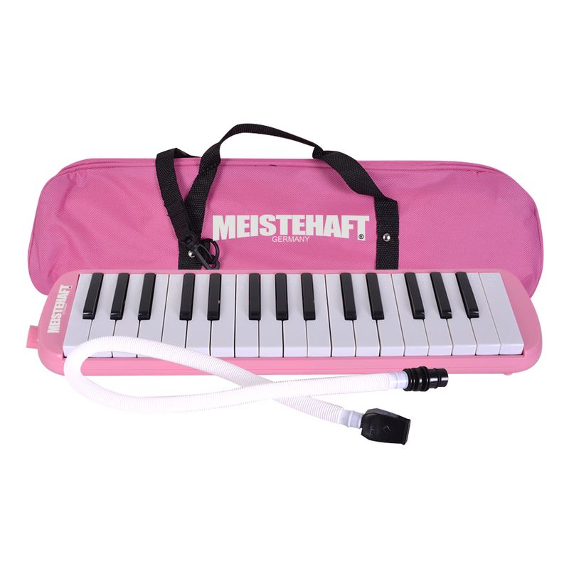 MEISTEHAFT - MELODICA 32 NOTAS ROSADA CON FUNDA MLA-32RA MEISTEHAFT