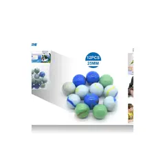 GENERICO - CANICAS 12 PCS 25 MM