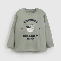 COLLOKY - Polera Bebé niño Verde 57323