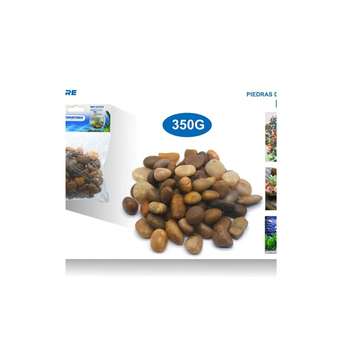 GENERICO - PIEDRAS DECORATIVAS 350G