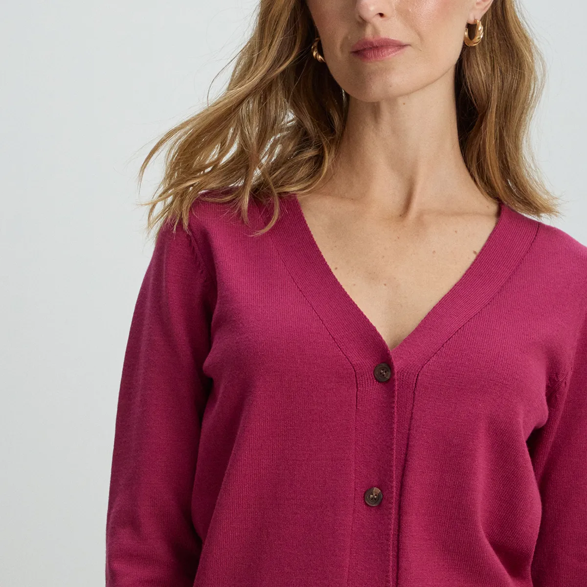 MA GRIFFE - Tejido Mujer Fucsia Magriffe