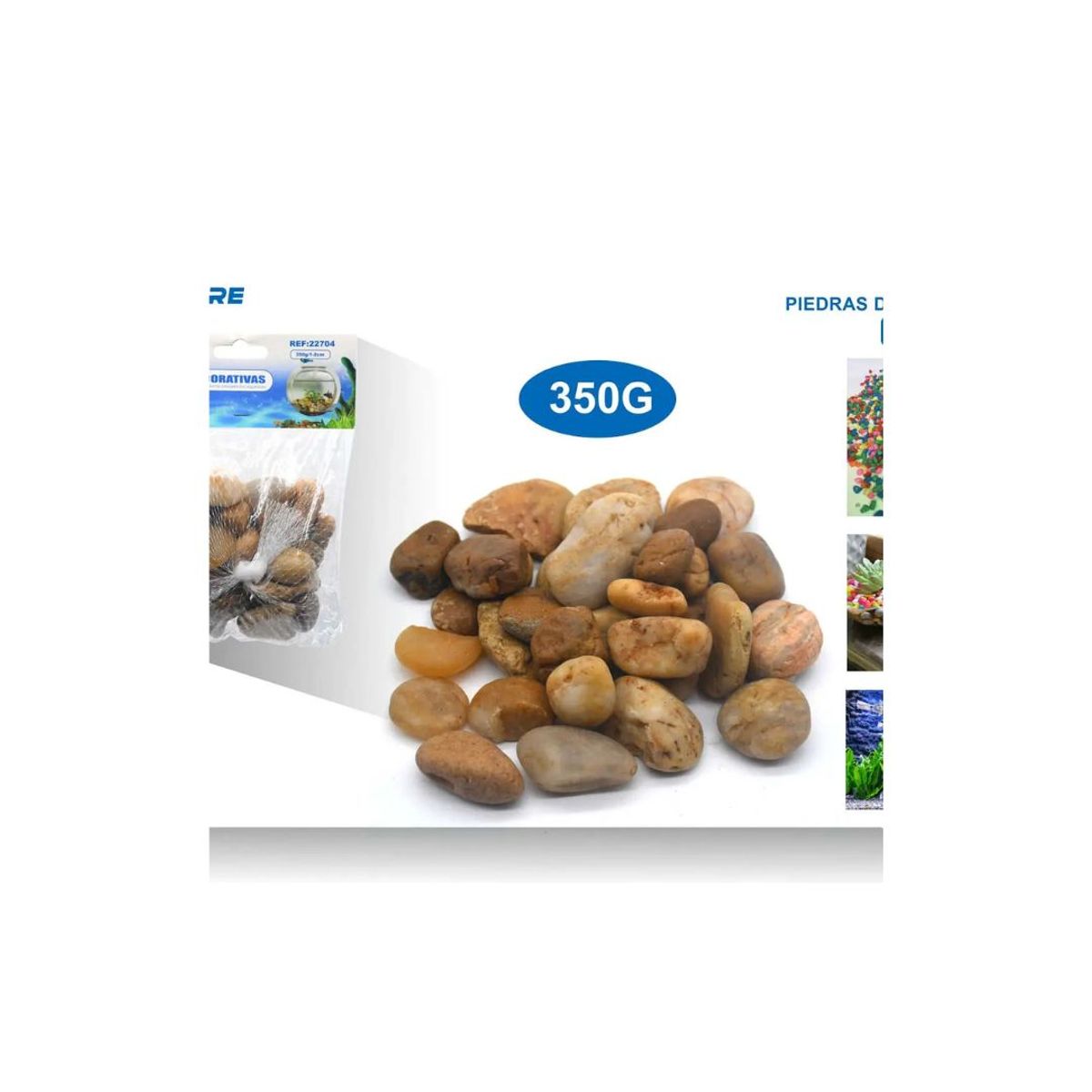 GENERICO - PIEDRAS DECORATIVAS 350G