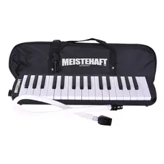MEISTEHAFT - MELODICA 32 NOTAS NEGRA CON FUNDA MLA-32N