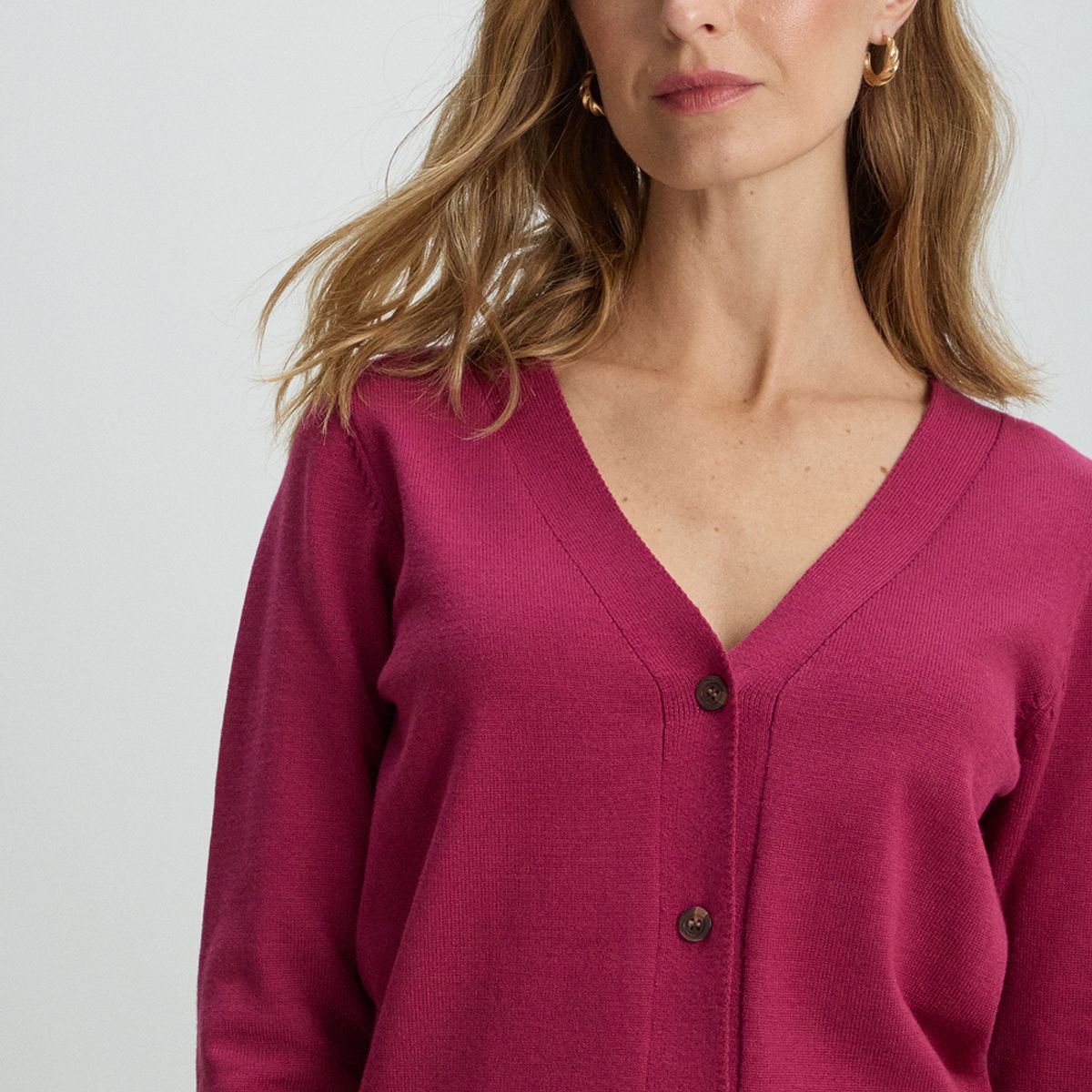 MA GRIFFE - Tejido Mujer Fucsia Magriffe