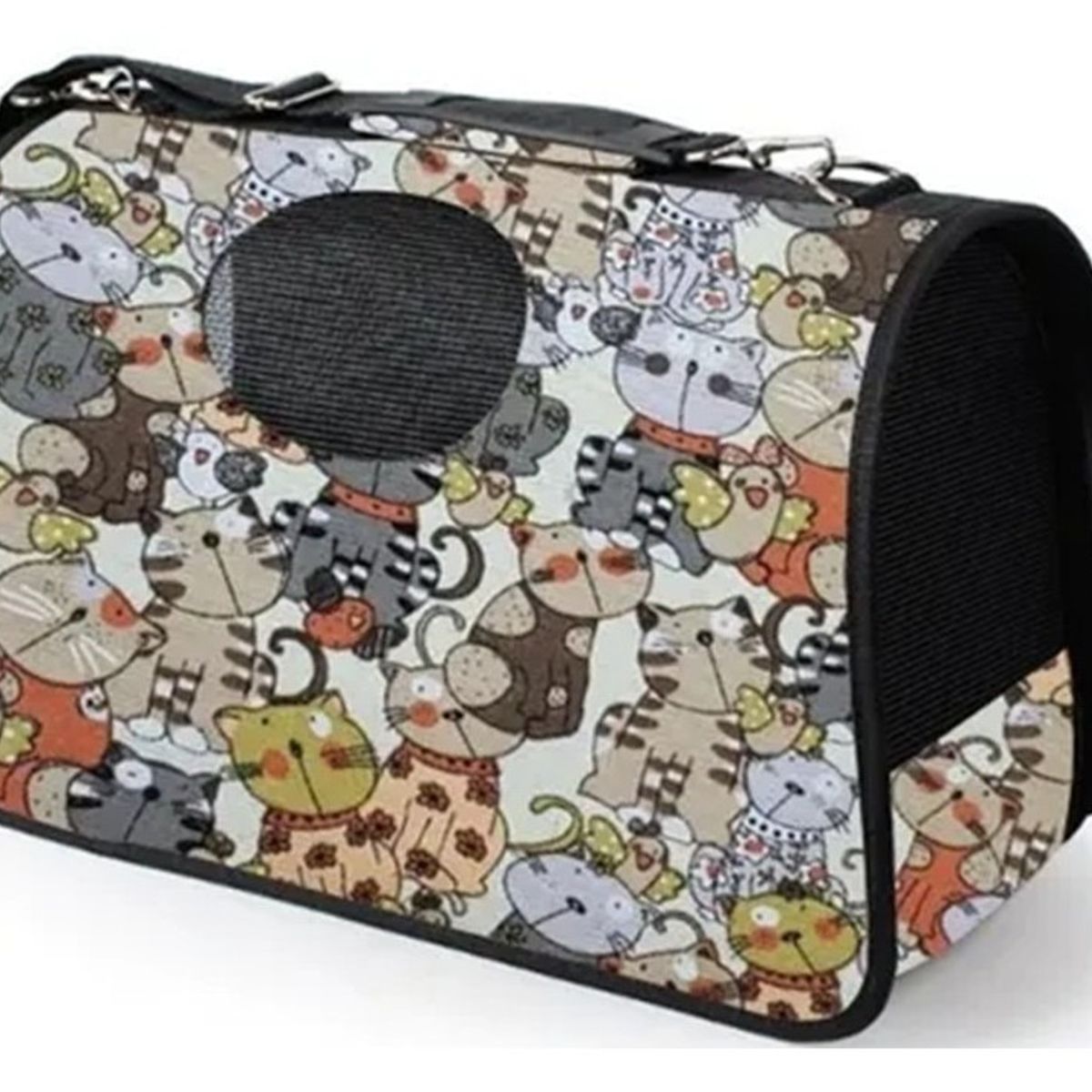 MARBEN PETS - Bolso Transporte Mascotas Pequeño 37x17x23cm Con Diseño Mult