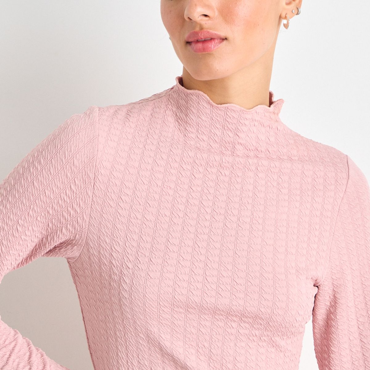 IO - Polera Manga Larga Mujer Rosa Io