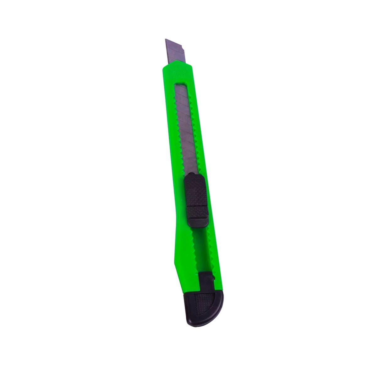PACIFIC - Cuchillo Cartonero De 13cms Con Hoja De 9mm Color Verde - Ps