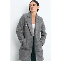 IO - Chaqueton Gris Mujer