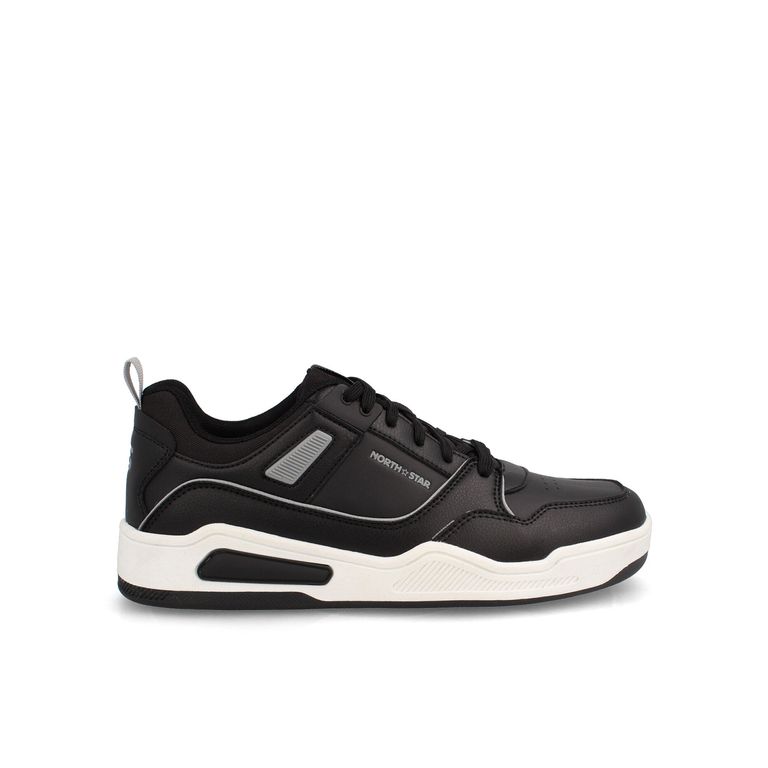 Zapatilla Hombre Court 86 Negro/Blanco