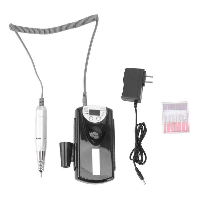 GENERICO - Torno Inalámbrico 30000 Rpm Manicuria Bq101 Plus