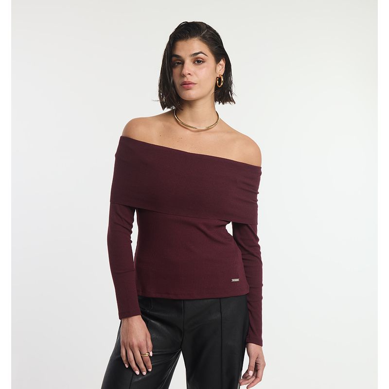 ELLESSE - POLERA MUJER ELLESSE DOROTEA BURGANDY