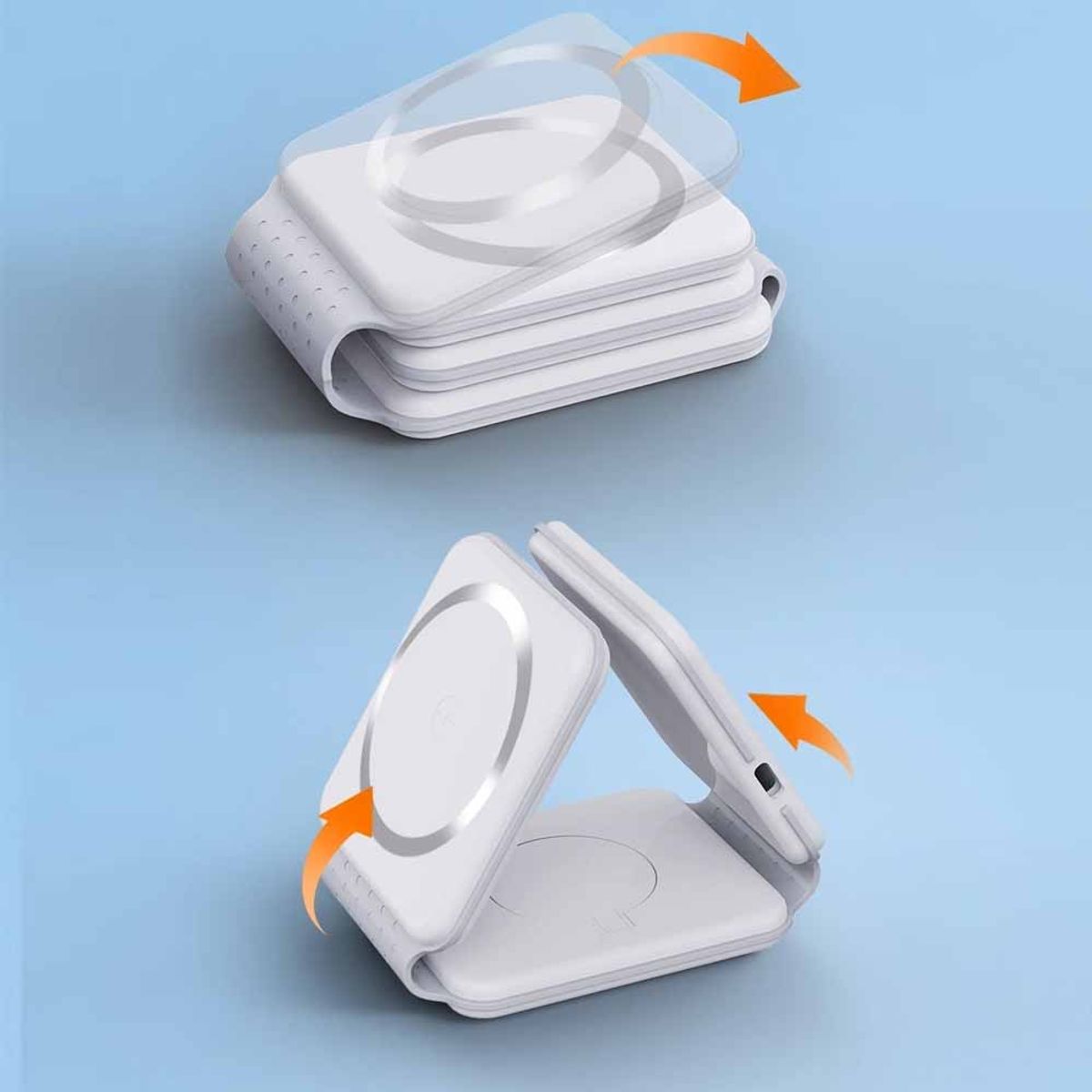 EON - Cargador Inalámbrico 3 En 1 Compatible Con iPhone