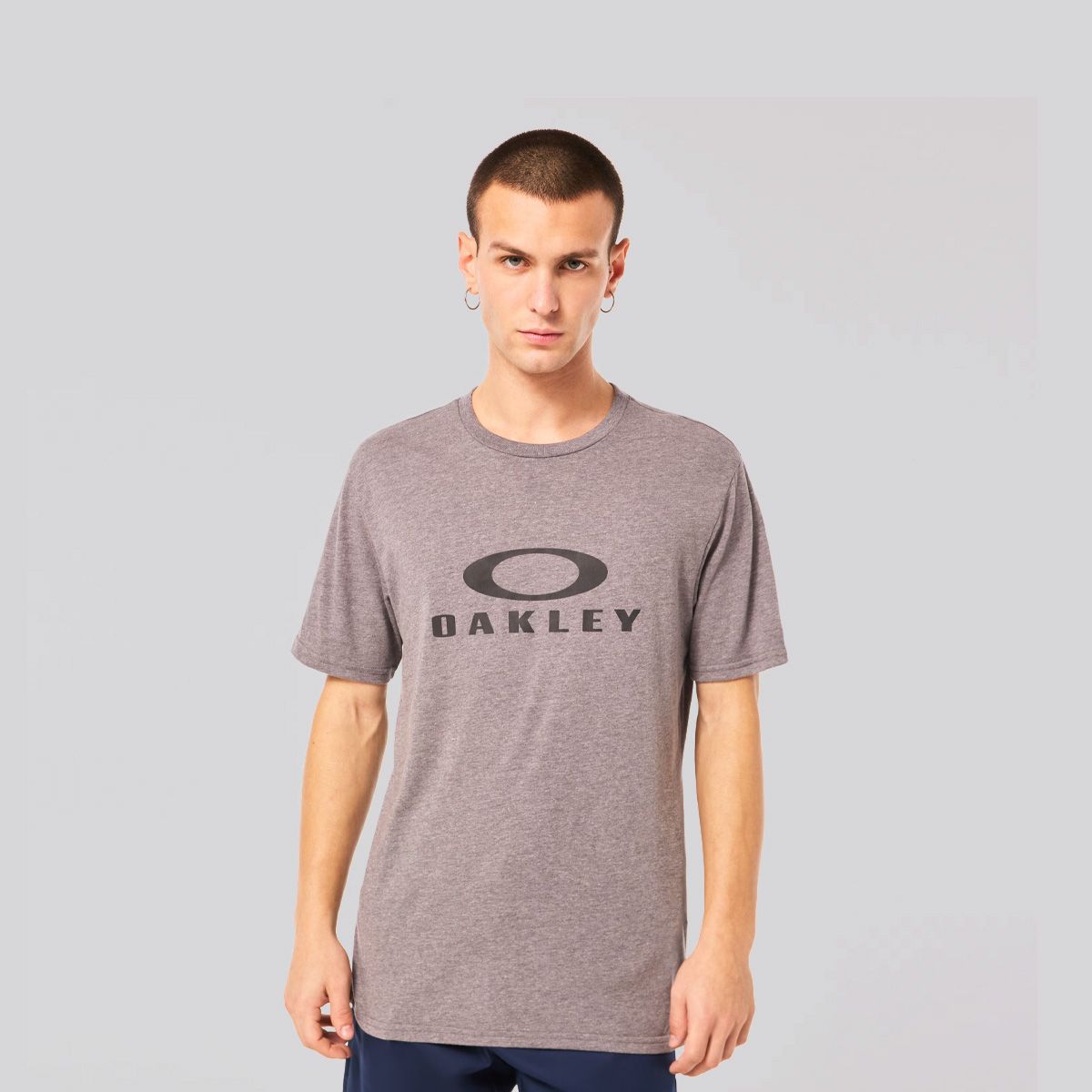 OAKLEY - Polera Hombre O Bark 2.0 New Oakley Athletic Grey