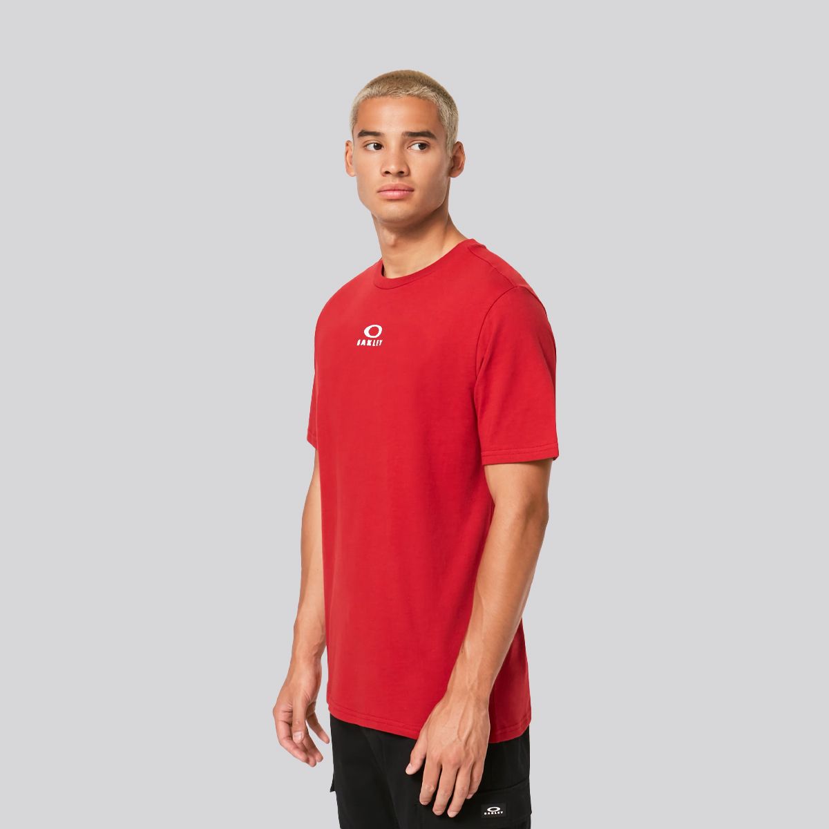 OAKLEY - Polera Hombre Bark New Oakley Red
