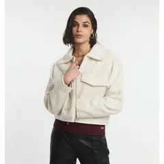 ELLESSE - CHAQUETA MUJER DOMINGA OFF WHITE