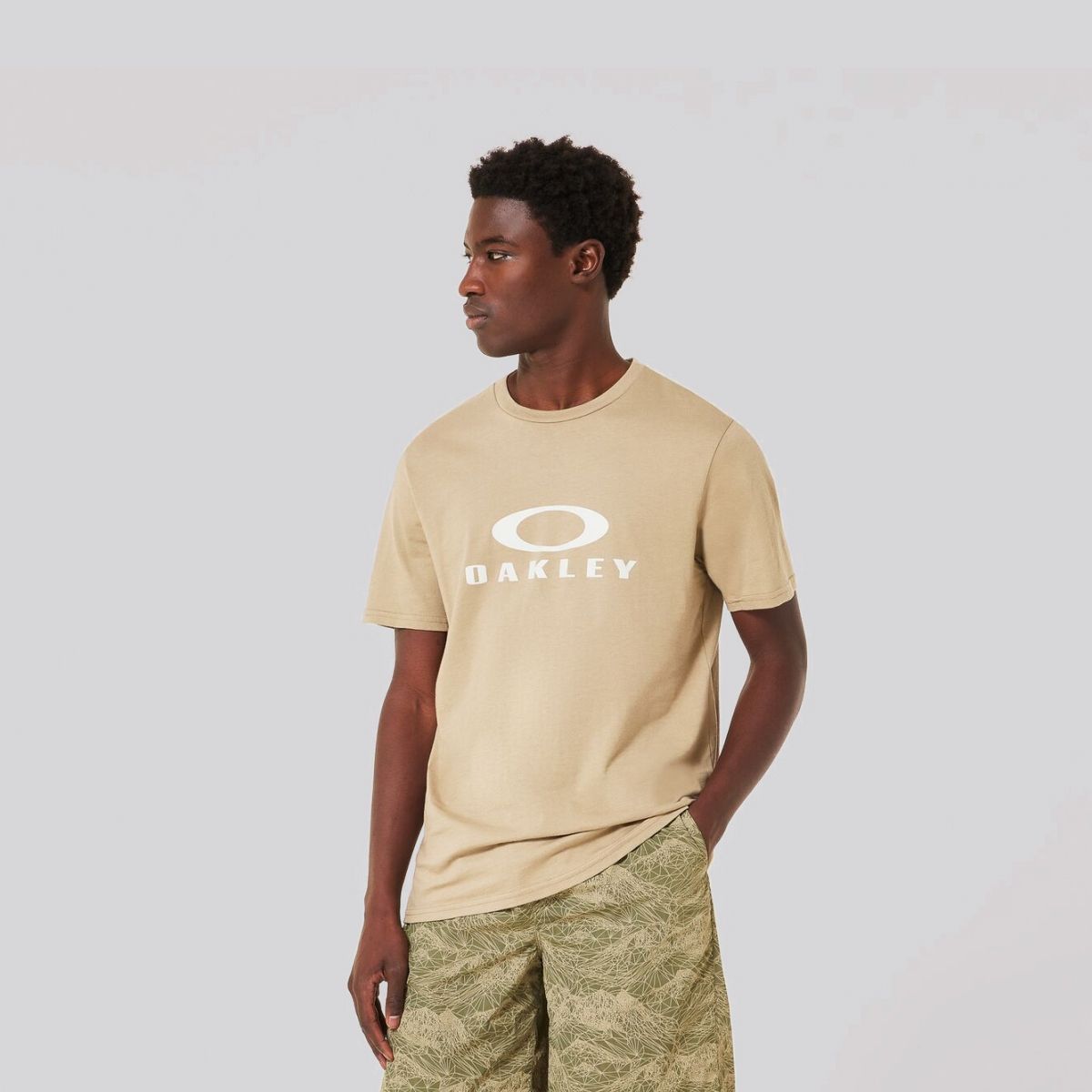OAKLEY - Polera Hombre O Bark 2.0 Oakley Beige