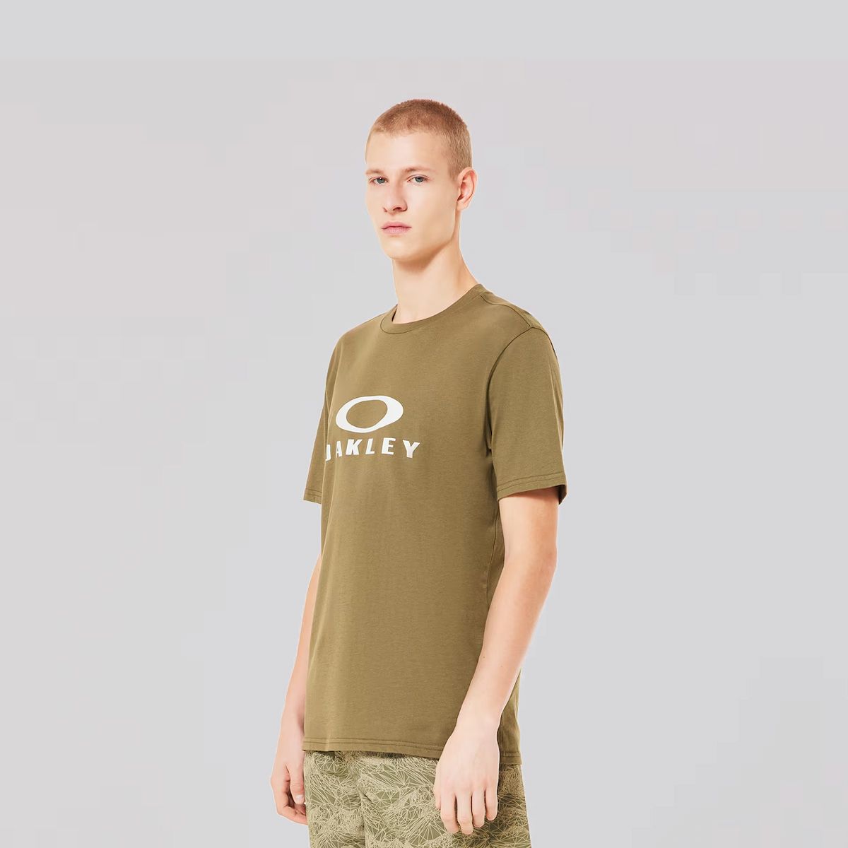 OAKLEY - Polera Hombre O Bark 2.0 Oakley Army Green
