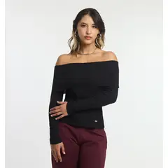 ELLESSE - POLERA MUJER DOROTEA NEGRO