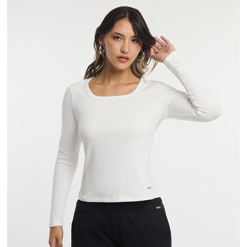 ELLESSE - POLERA MUJER ELLESSE DINAMARCA BLANCO
