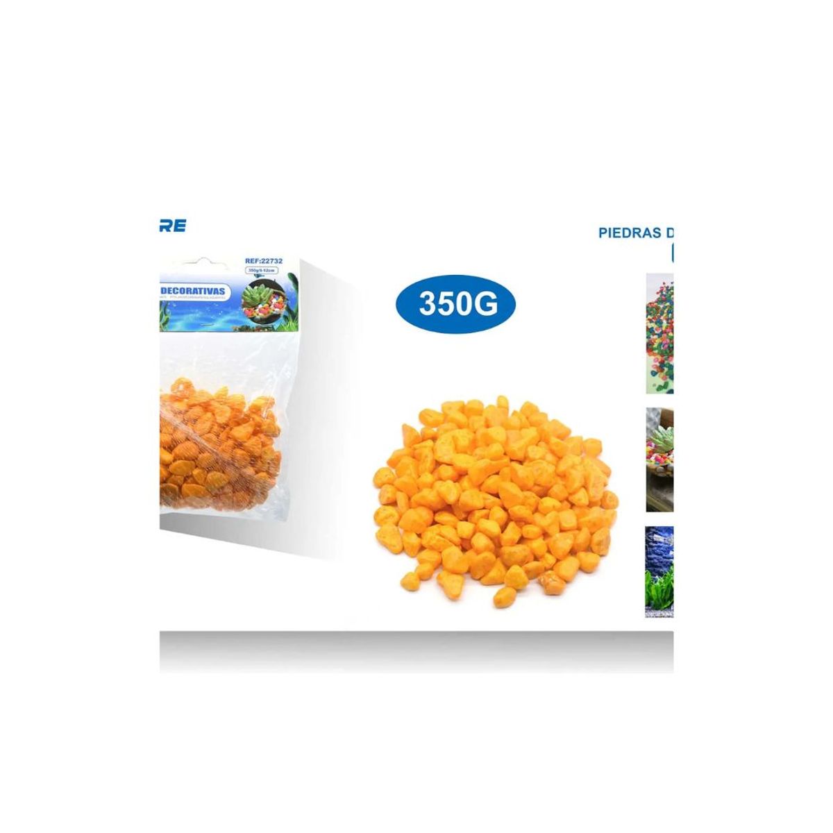 GENERICO - PIEDRAS DECORATIVAS 350G