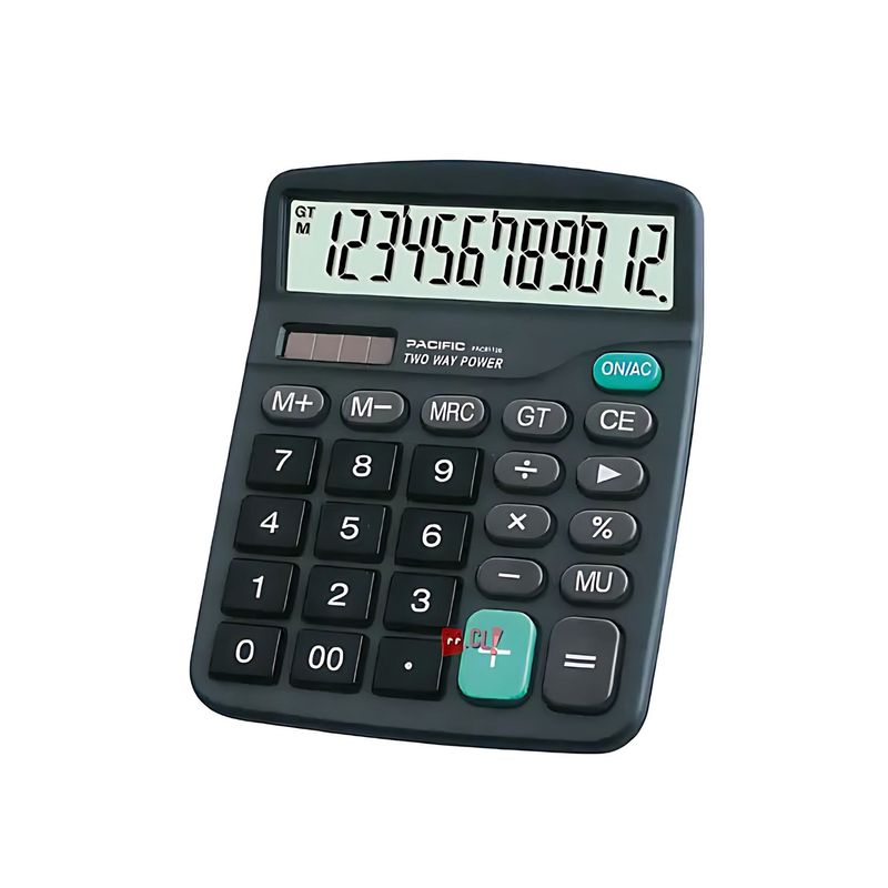 PACIFIC - Calculadora Electrónica 12 Dígitos - PS
