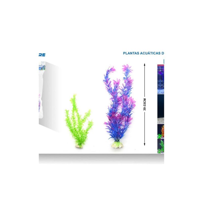 GENERICO - PLANTA ACUATICA DECORATIVA 30-33 CM