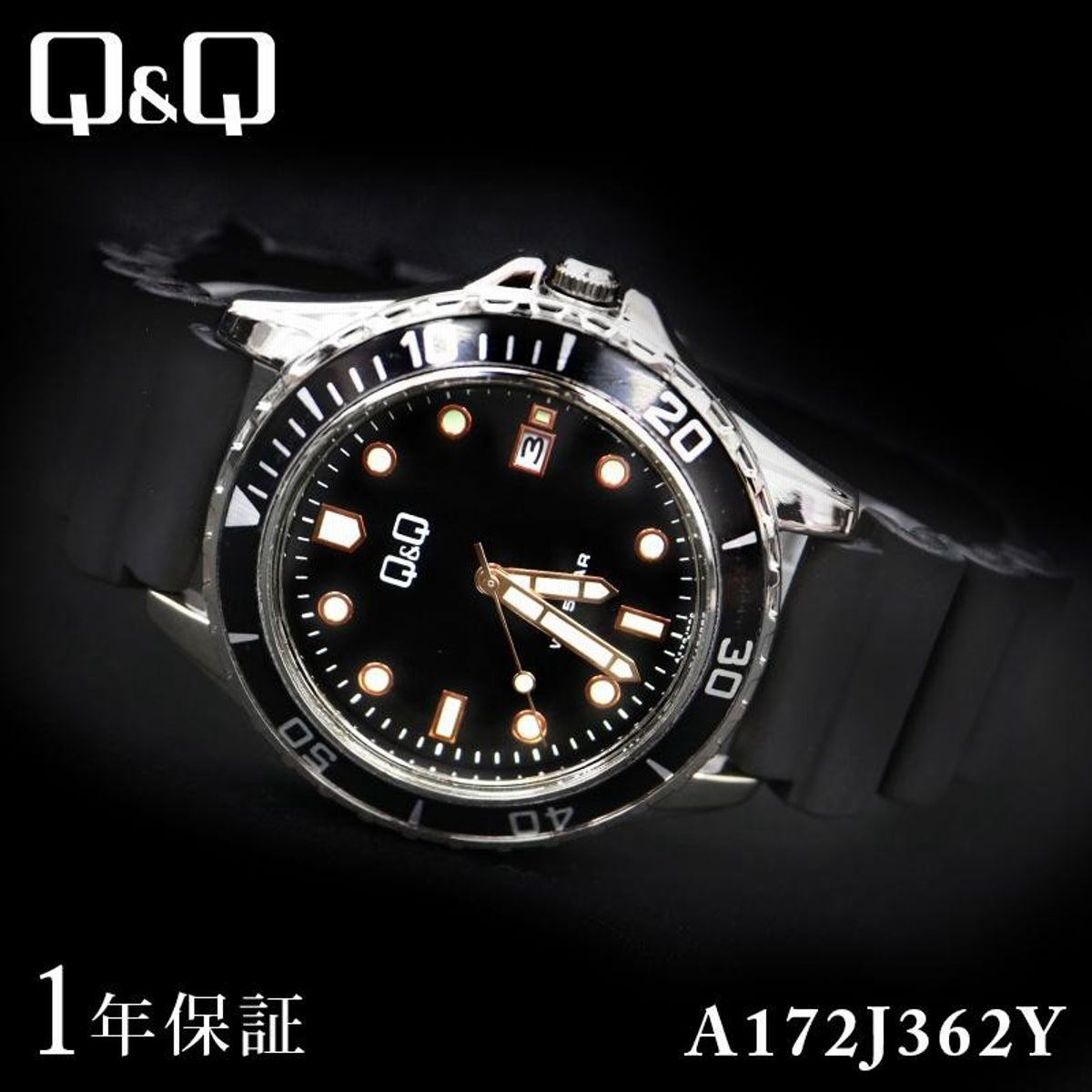 QYQ - RELOJ QYQ A172J362Y HOMBRE ANALOGO METAL