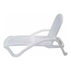 WENCO - Silla Reposera Ibiza Blanca
