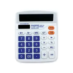 PACIFIC - Calculadora Electrónica 12 Dígitos Azul - PS