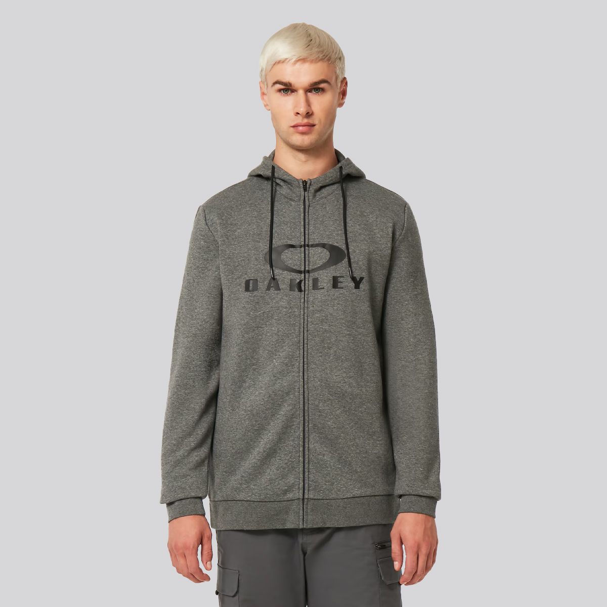 OAKLEY - Polerón Hombre Bark FZ 2.0 Oakley New Athletic Grey