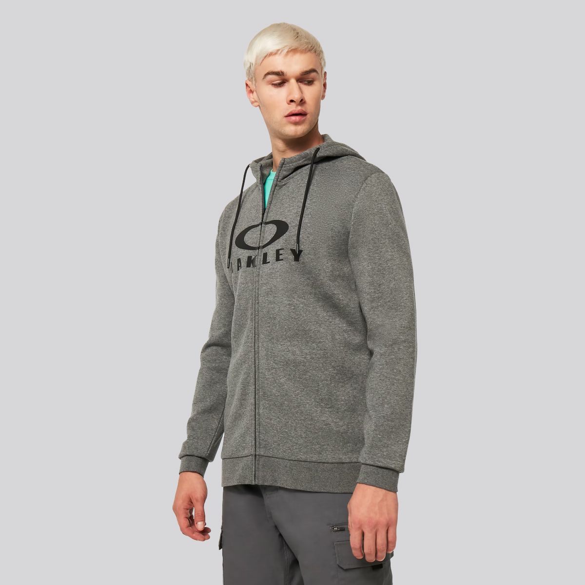 OAKLEY - Polerón Hombre Bark FZ 2.0 Oakley New Athletic Grey