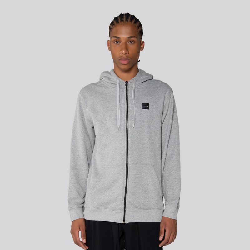 OAKLEY - Polerón Hombre Patch 20 FZ Oakley Heather Grey