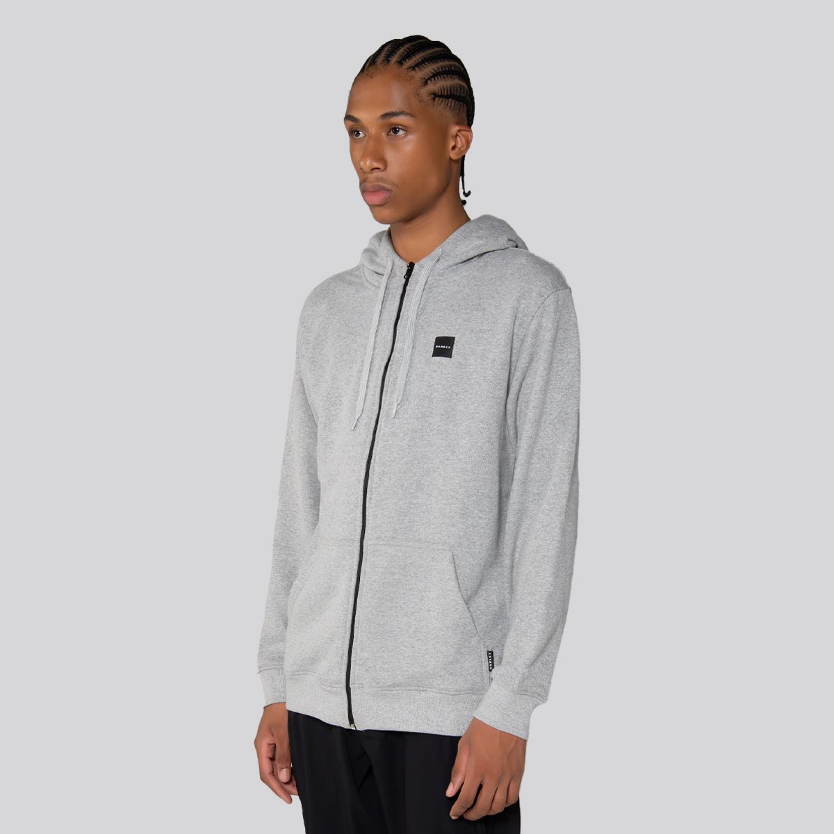 OAKLEY - Polerón Hombre Patch 2.0 F/Z Oakley Heather Grey