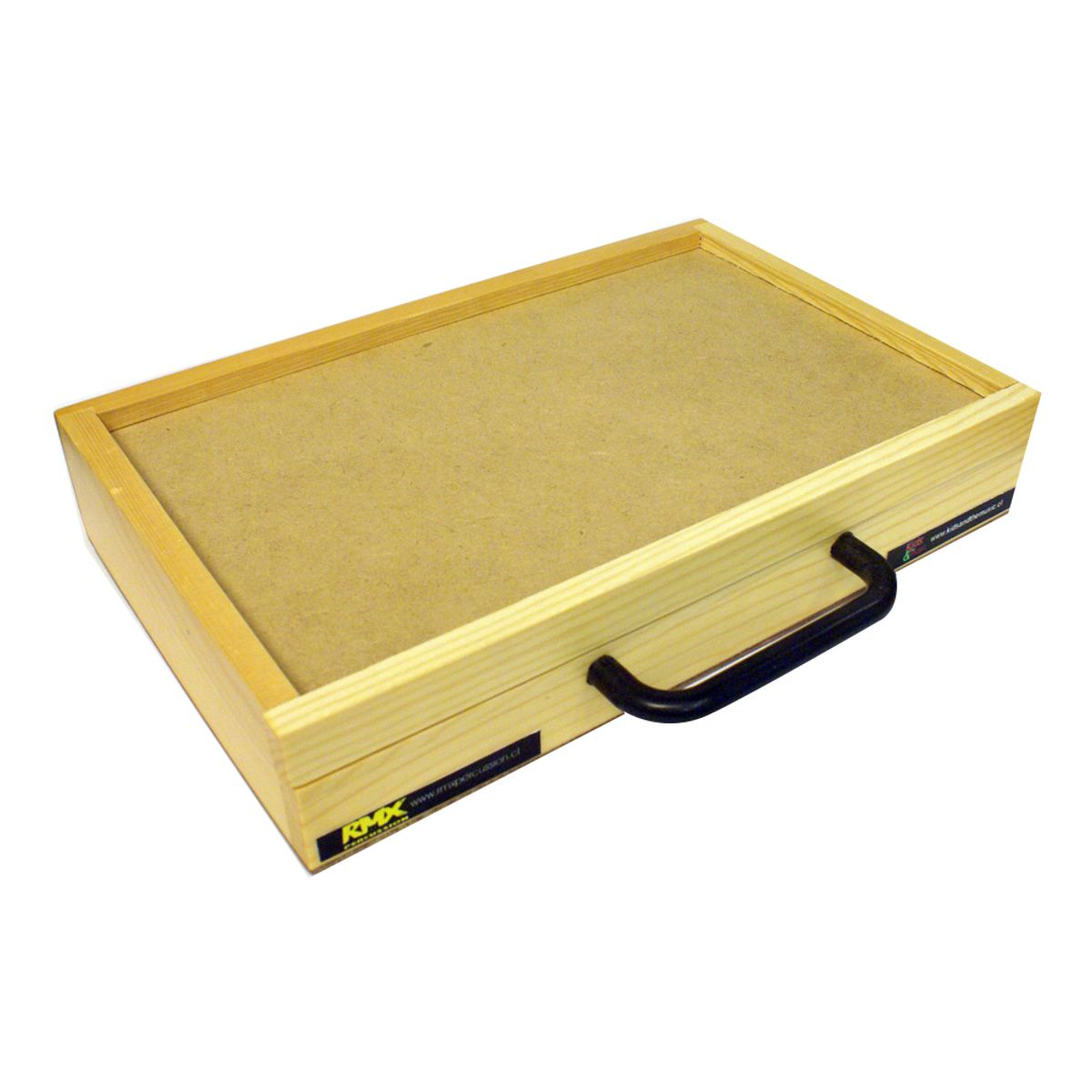 RMX - METALOFONO 8 NOTAS CROMADOS CON CAJA DE MADERA RMX
