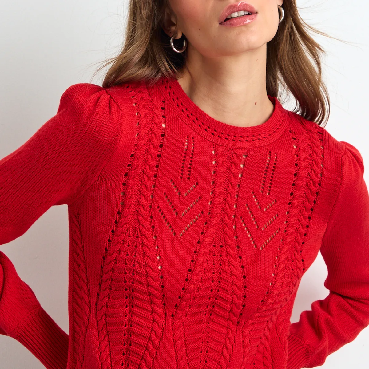 IO - Sweater Mujer Rojo Io