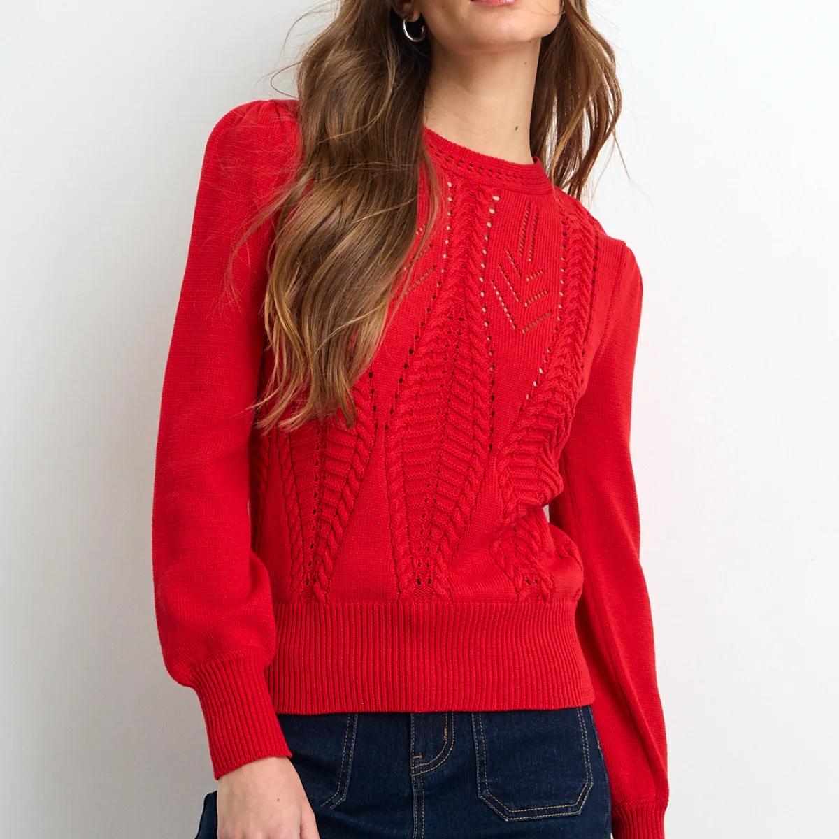 IO - Sweater Mujer Rojo Io