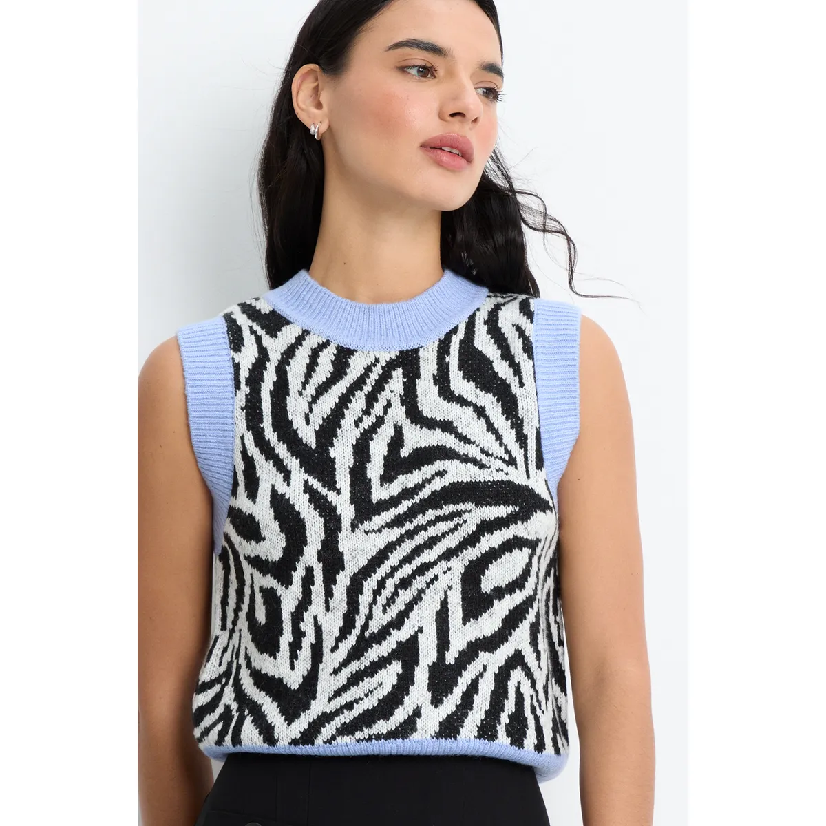 IO - Sweater Mujer Negro Io