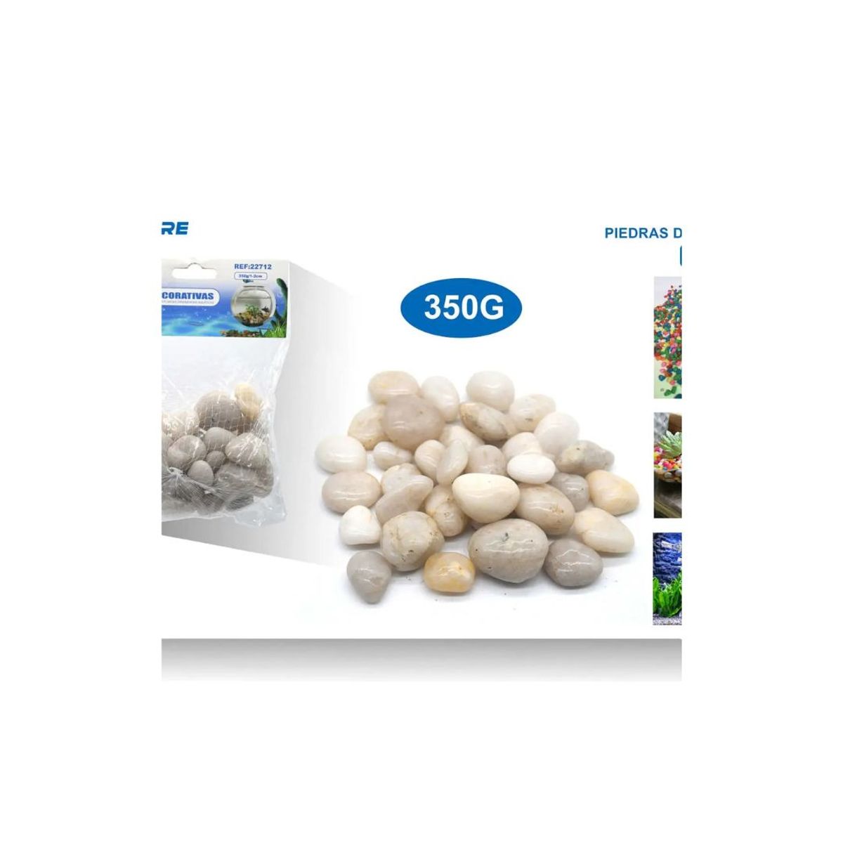 GENERICO - PIEDRAS DECORATIVAS 350G