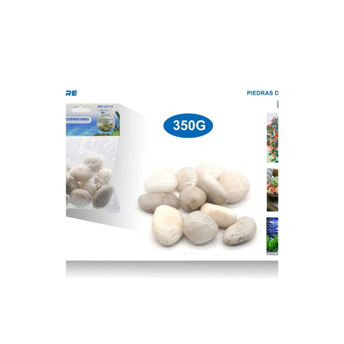 GENERICO - PIEDRAS DECORATIVAS 350G