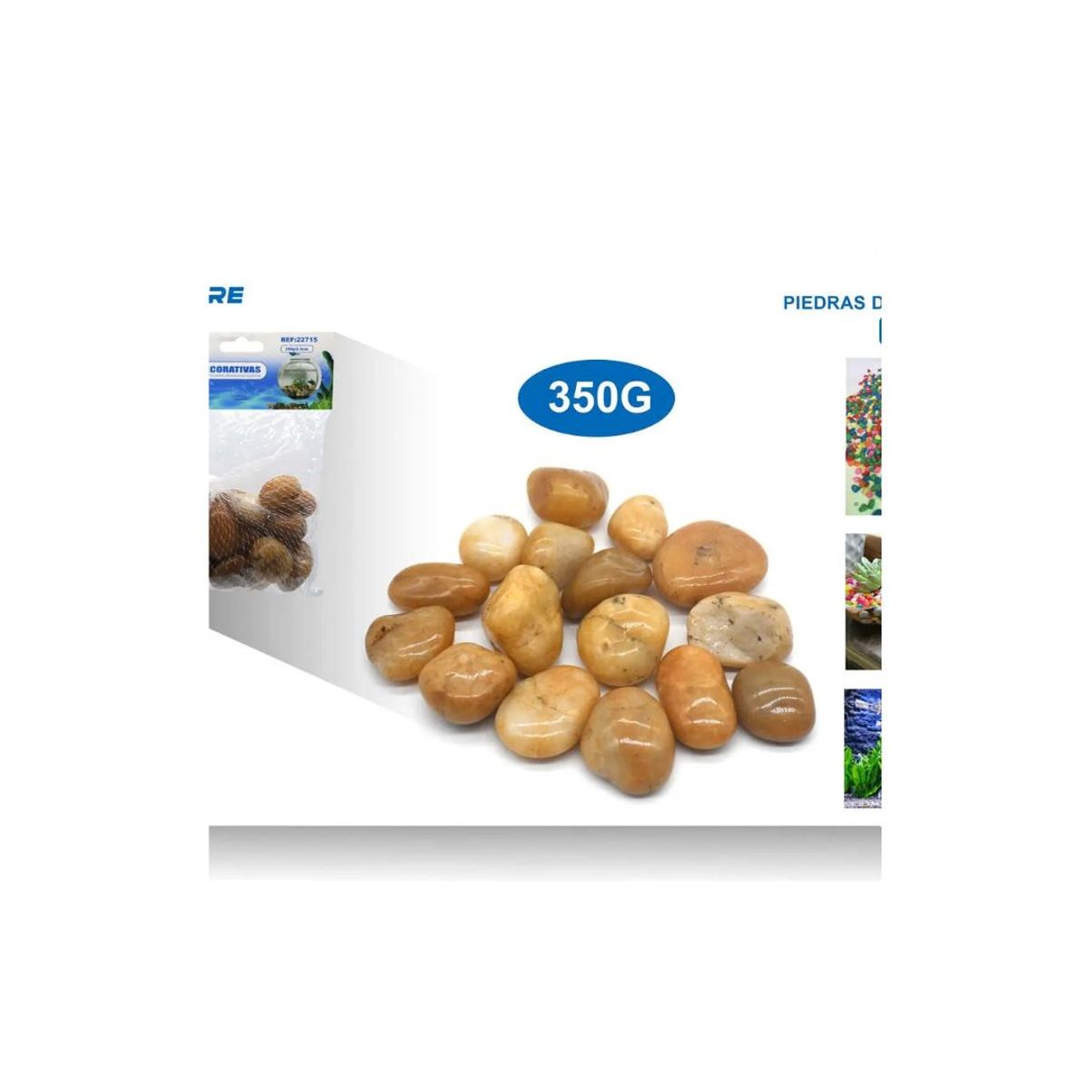 GENERICO - PIEDRAS DECORATIVAS 350G