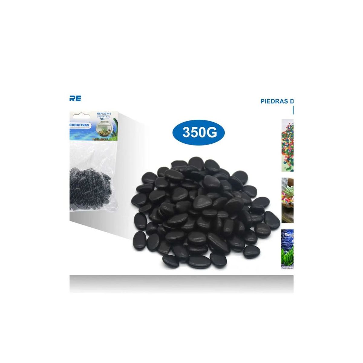 GENERICO - PIEDRAS DECORATIVAS 350G