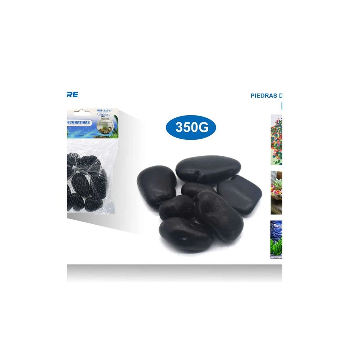 GENERICO - PIEDRAS DECORATIVAS 350G